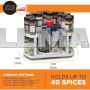 Спецівниця Spice Spinner Two-Tiered Spice Organizer